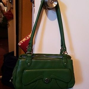 Cole Haan Green Shoulder Bag